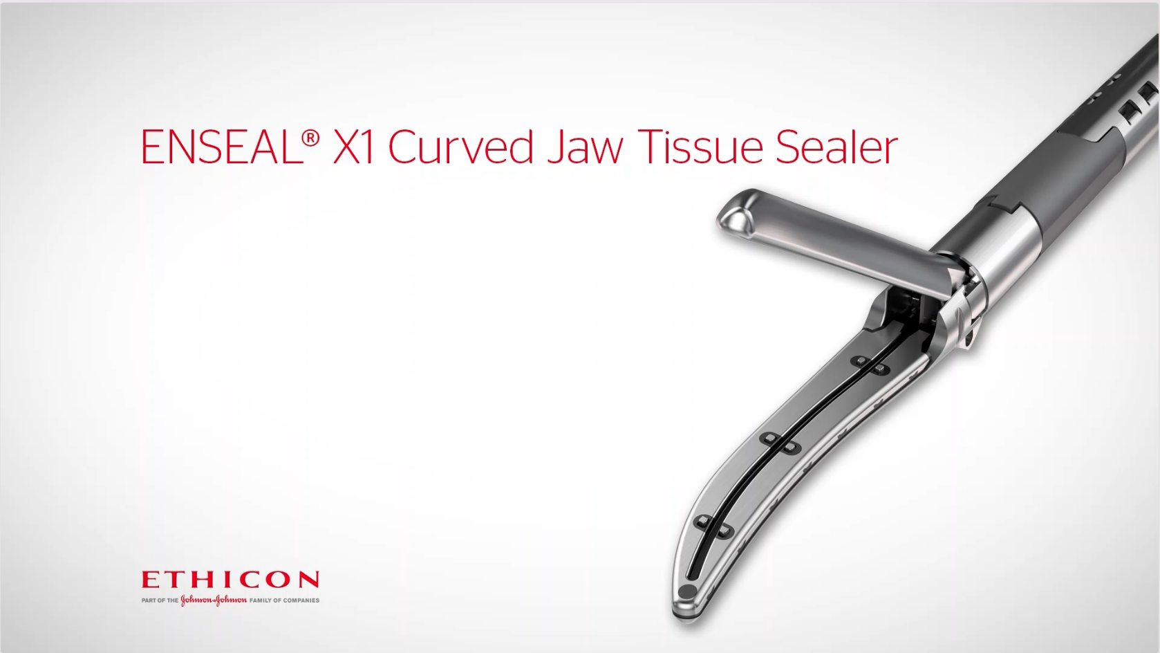 Enseal® X1 Curved Jaw Dr Hada TLH Video