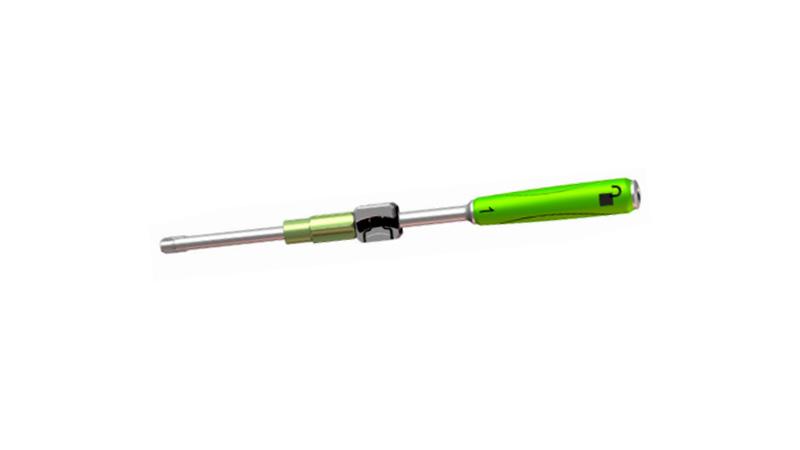 compressor driver leg for percutaneous pedicle screw placement