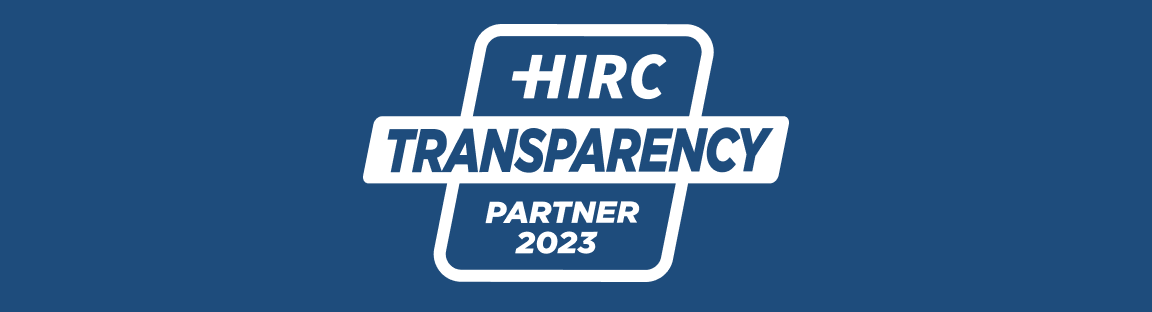HIRC Transparency Partner 2023 Badge