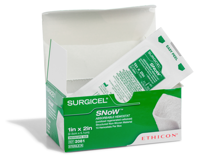 Surgicel Snow and box